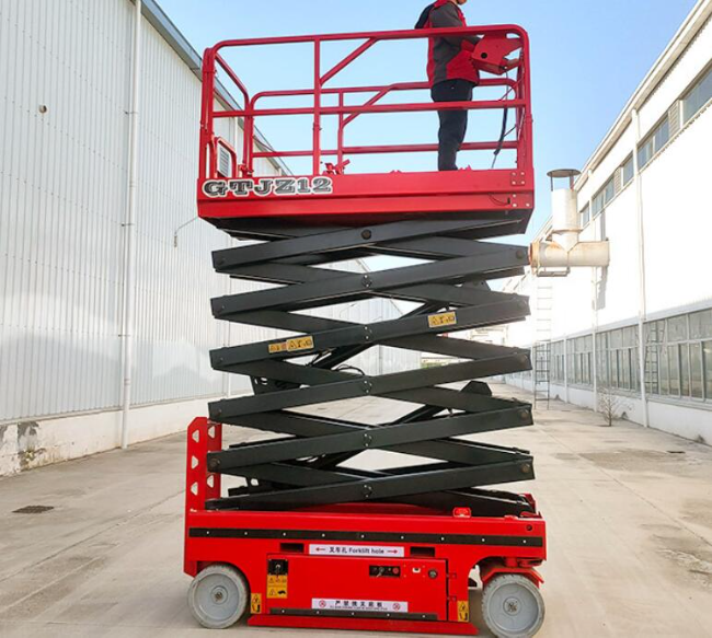 黄竹镇自行走移动式升降机